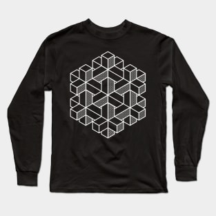 Impossible Hexagon Long Sleeve T-Shirt